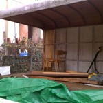 Wand hinten rechts entfernt